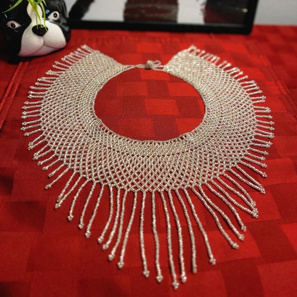 Jewelry - Seed Bead Bib Necklace